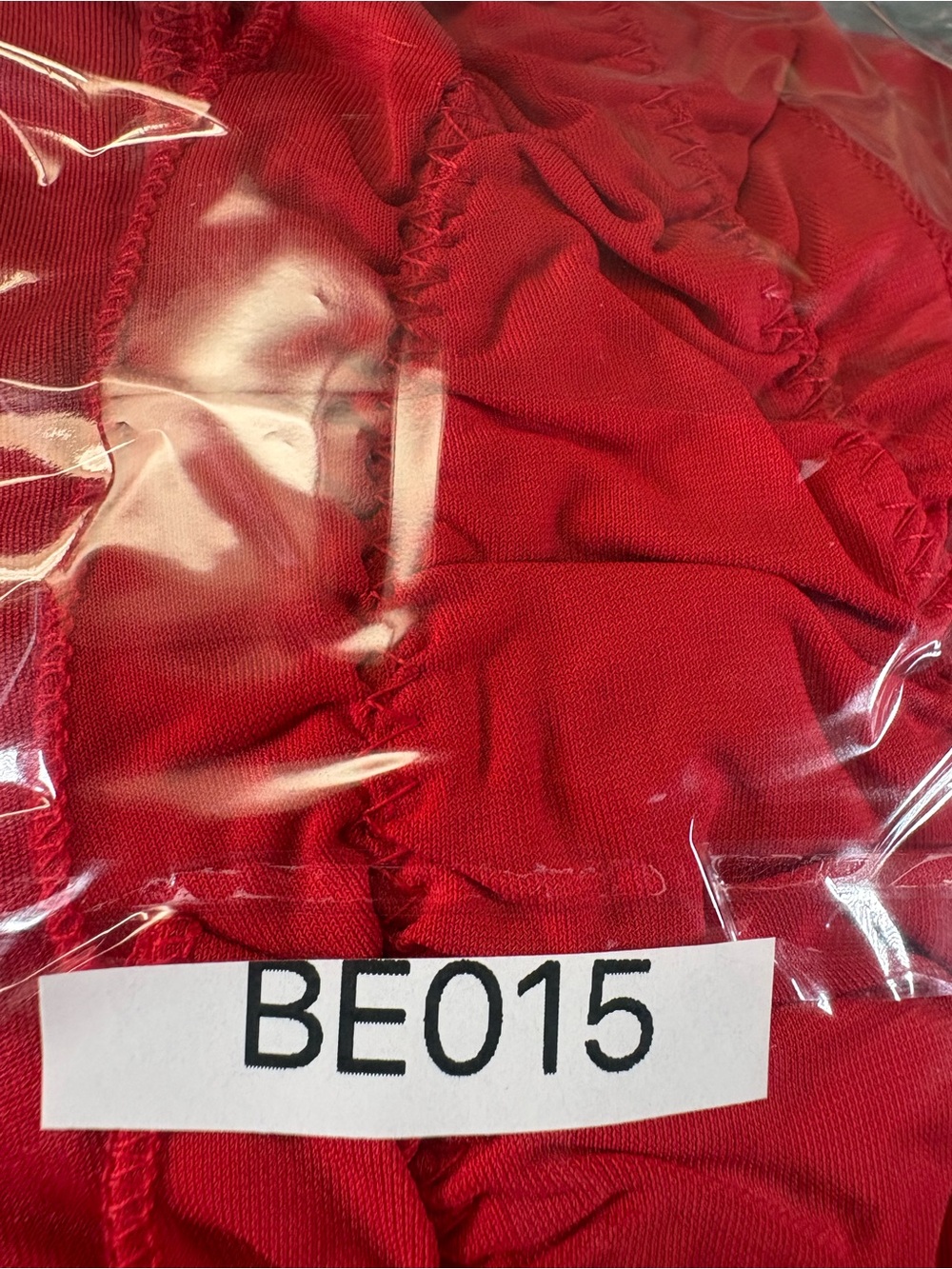 Zara Sleeveless Ruffled Red Midi Dress Sz. S - Picture 6 of 6